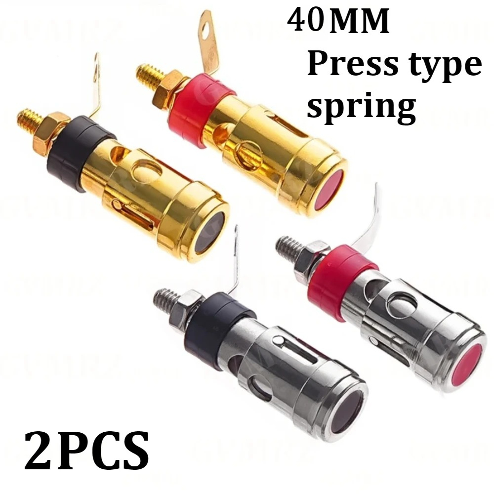 Push Fit Connector - 2 Pezzi Terminale per Amplificatore 40mm,
