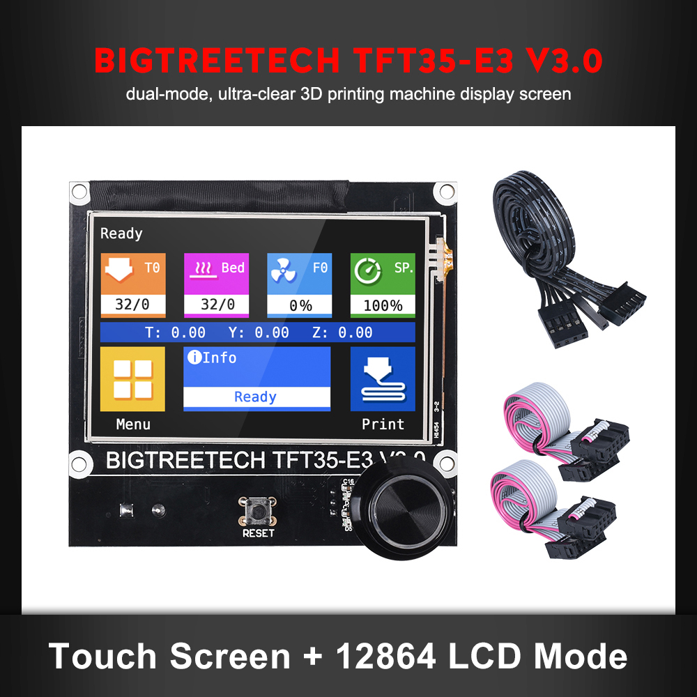 Creality Printer Ender 3 V3 - BIGTREETECH TFT35 E3 V3.0 Stampante 3D