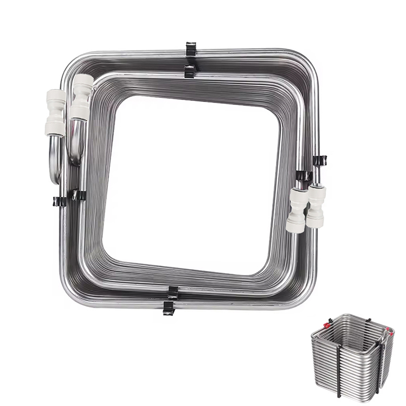 Push Fit Connector - Bobine quadrate in acciaio inossidabile 304,