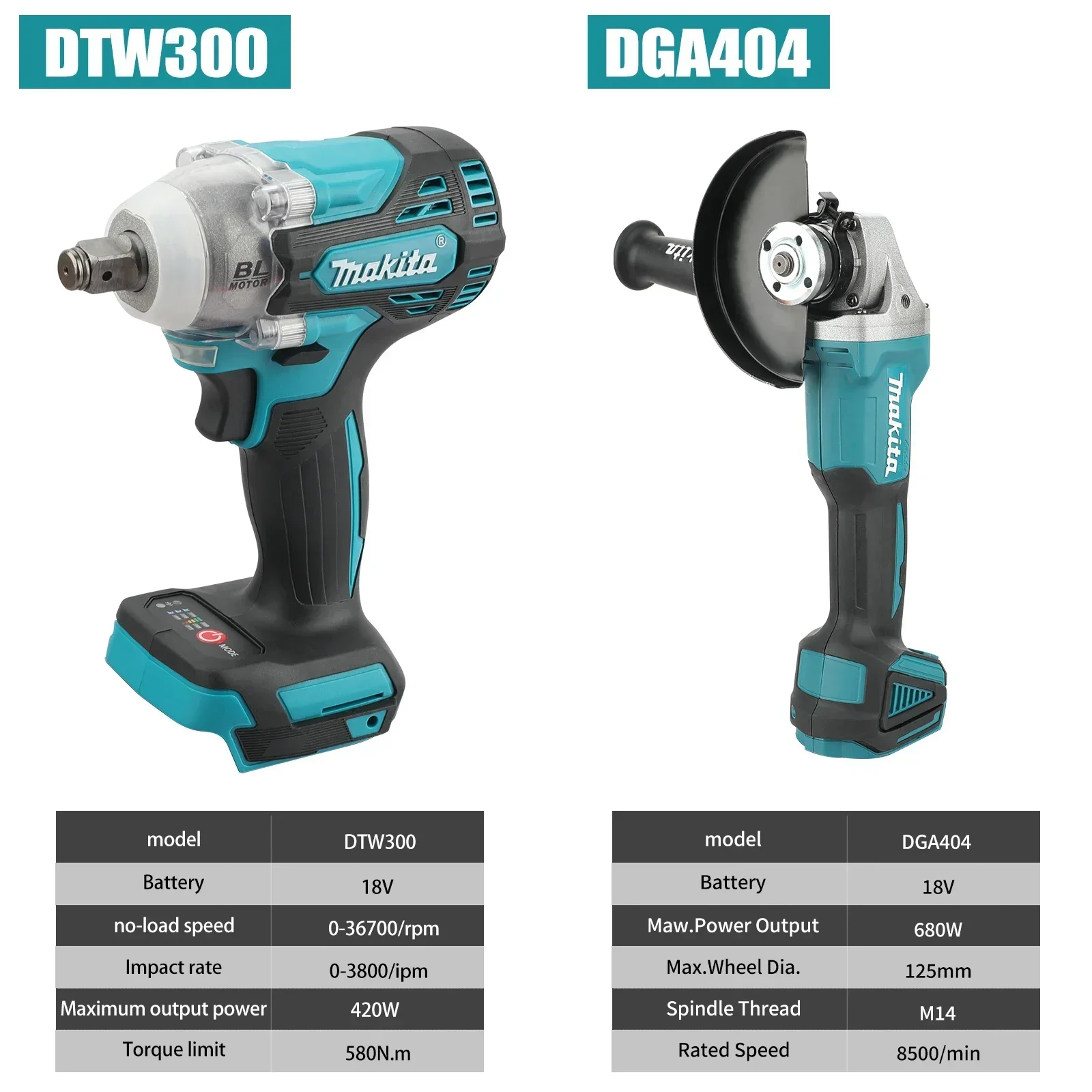 Set Combo Cordless Makita DTW3 - Makita Drill Dtw300 recensione e prezzo